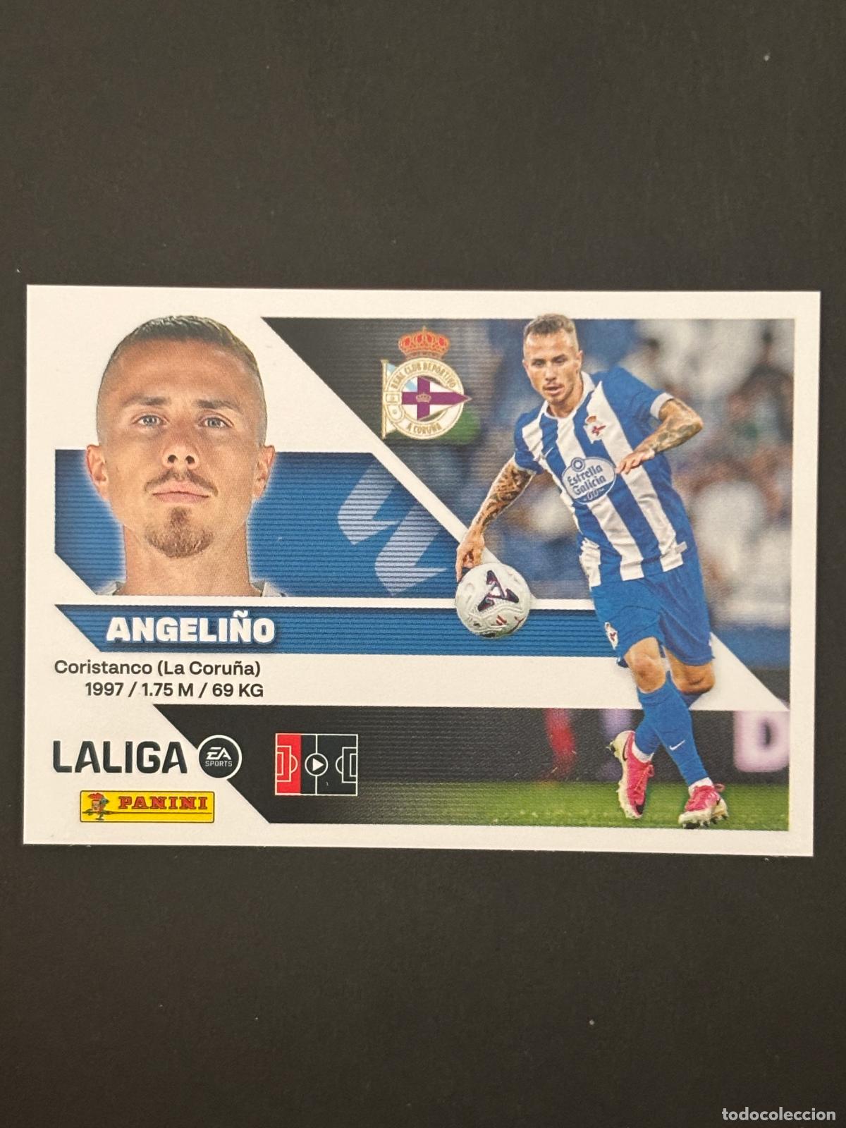 Cromos de f&uacute;tbol: UF33 ANGELI&Ntilde;O &Uacute;LTIMOS FICHAJES 3&ordf; EDICI&Oacute;N LIGA ESTE 26-27 2026-2027 PANINI LALIGA