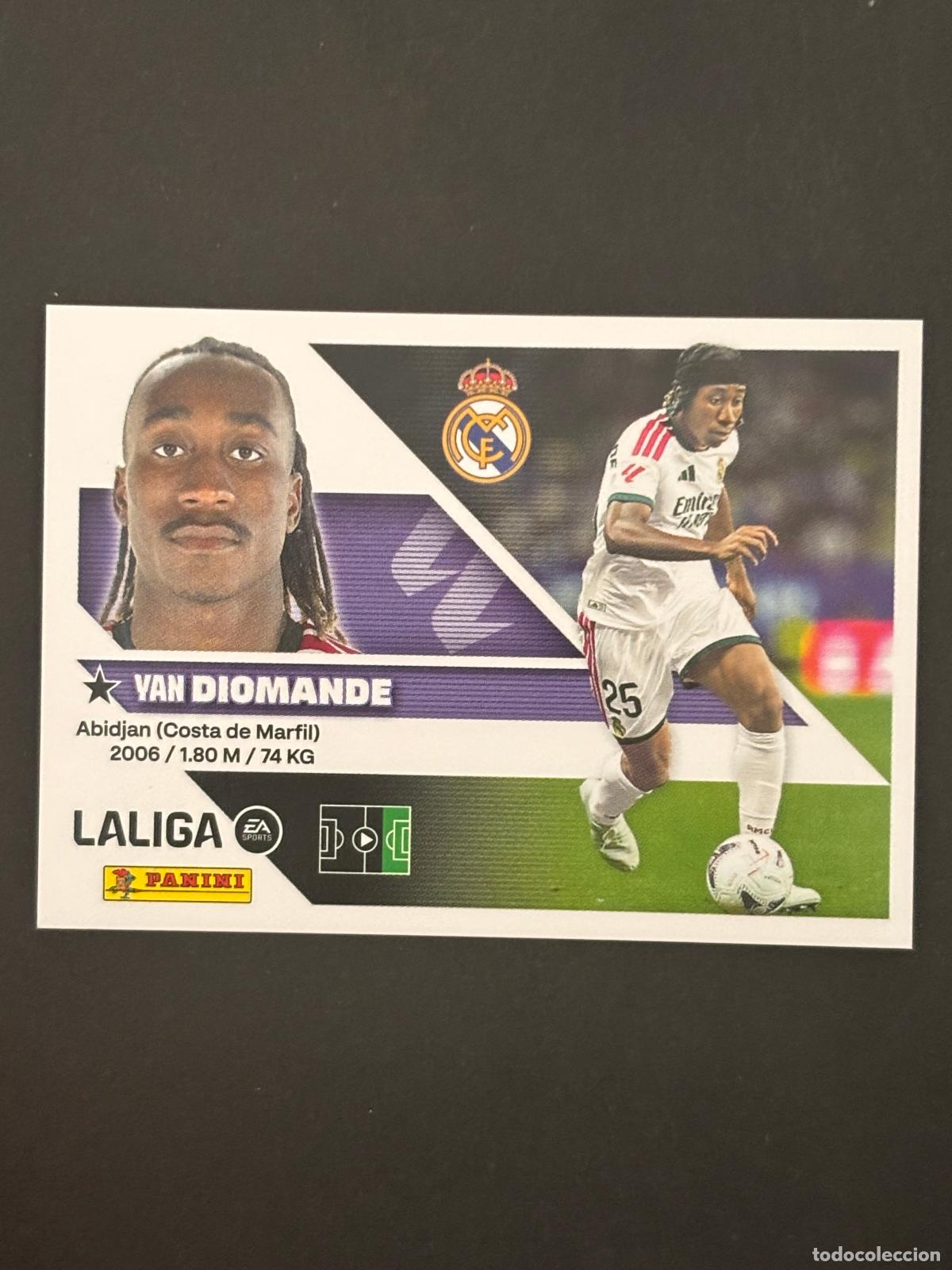 Cromos de f&uacute;tbol: UF39 DIOMANDE &Uacute;LTIMOS FICHAJES 3&ordf; EDICI&Oacute;N LIGA ESTE 26-27 2026-2027 PANINI LALIGA