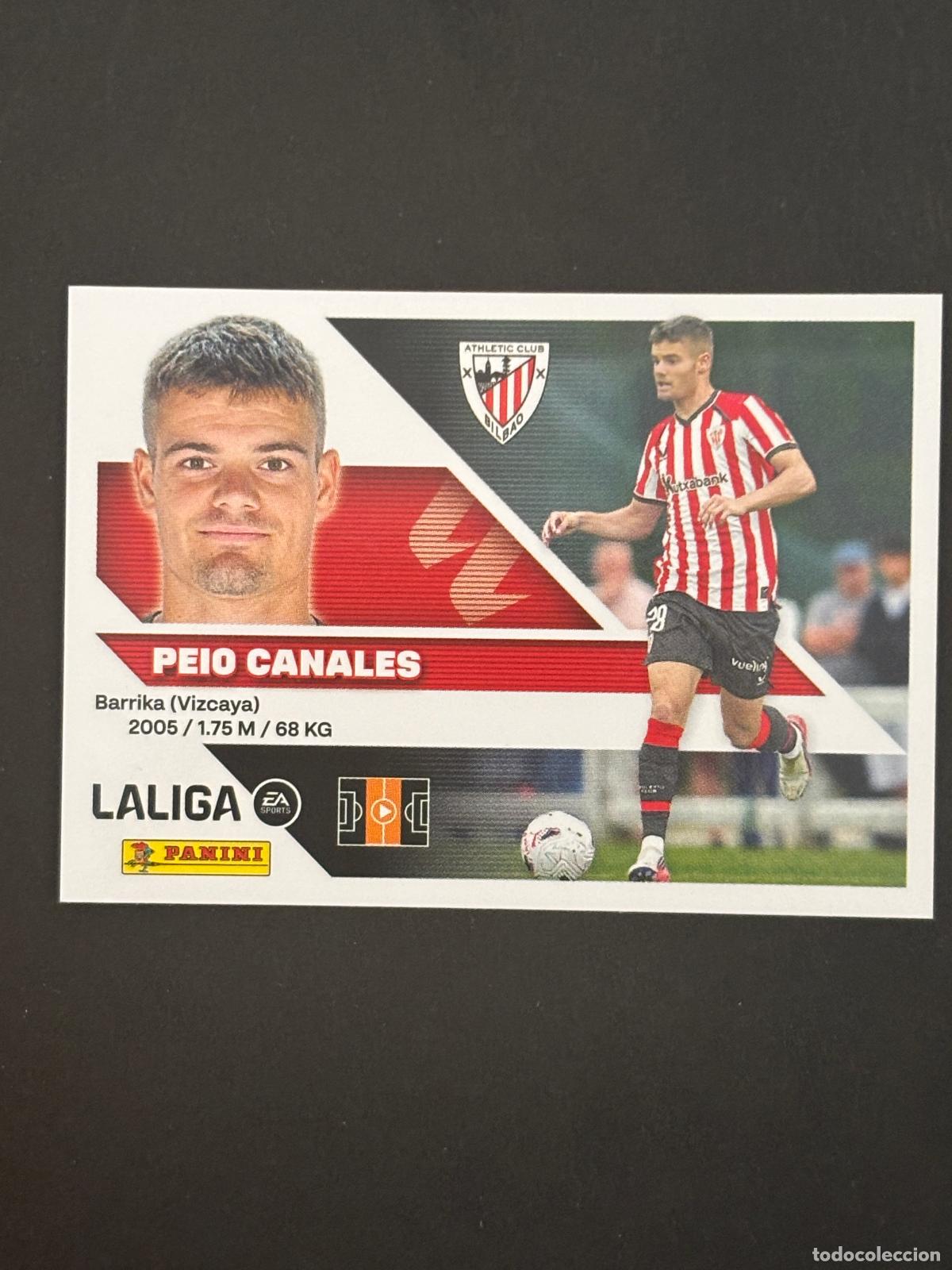 Cromos de f&uacute;tbol: UF35 PEIO CANALES &Uacute;LTIMOS FICHAJES 3&ordf; EDICI&Oacute;N LIGA ESTE 26-27 2026-2027 PANINI LALIGA