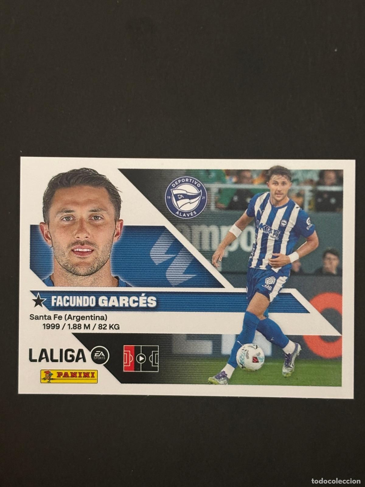 Cromos de f&uacute;tbol: 8BIS GARC&Eacute;S ALAVES 3&ordf; EDICI&Oacute;N LIGA ESTE 26-27 2026-2027 PANINI LALIGA EA SPORTS