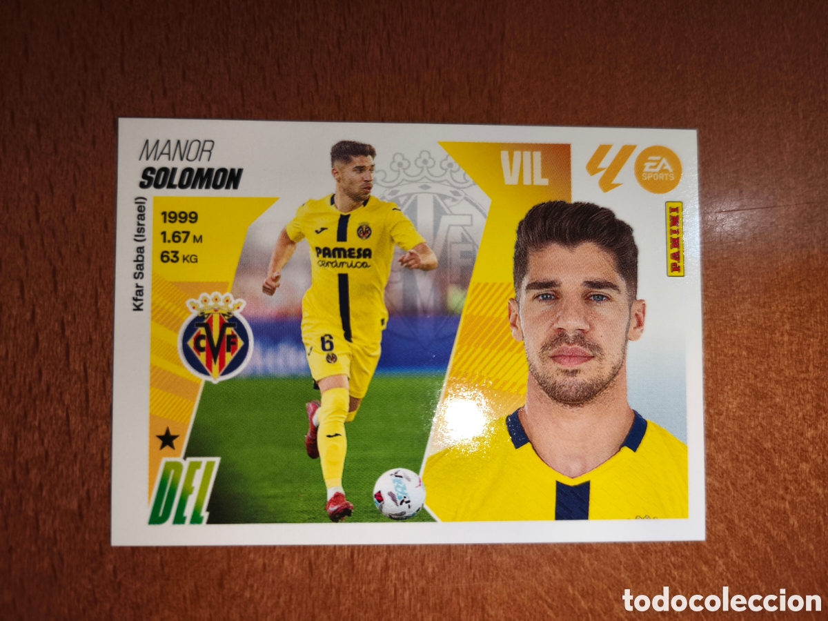 Figurine di Calcio: Solomon fichaje n&deg;52 liga este 25/26 Villarreal