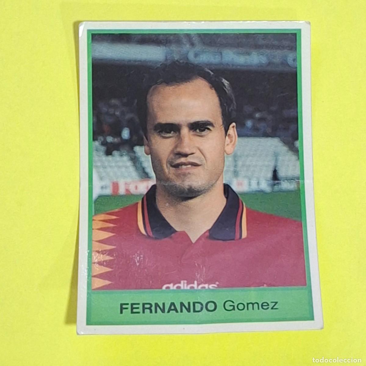 Football Stickers: BOLLYCAO USA 94 MUNDIAL FUTBOL - SELECCION ESPA&Ntilde;OLA - FERNANDO GOMEZ - CROMO STICKER PEGATINA