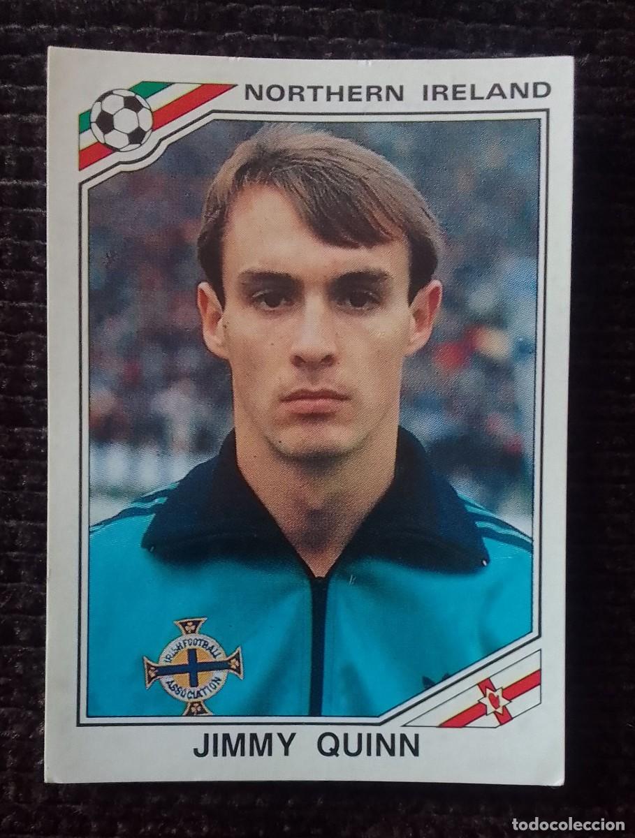 Cromos de f&uacute;tbol: CROMO MEXICO 86. QUINN. 286. NORTHERN IRELAND. PANINI.
