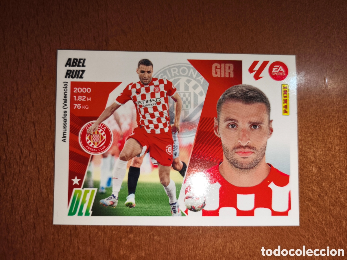 Cromos de f&uacute;tbol: Abel Ruiz n&deg;20A liga este 25/26 Girona
