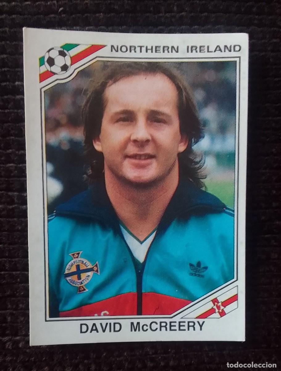 Cromos de f&uacute;tbol: CROMO MEXICO 86. McCREERY. 283. NORTHERN IRELAND. PANINI.