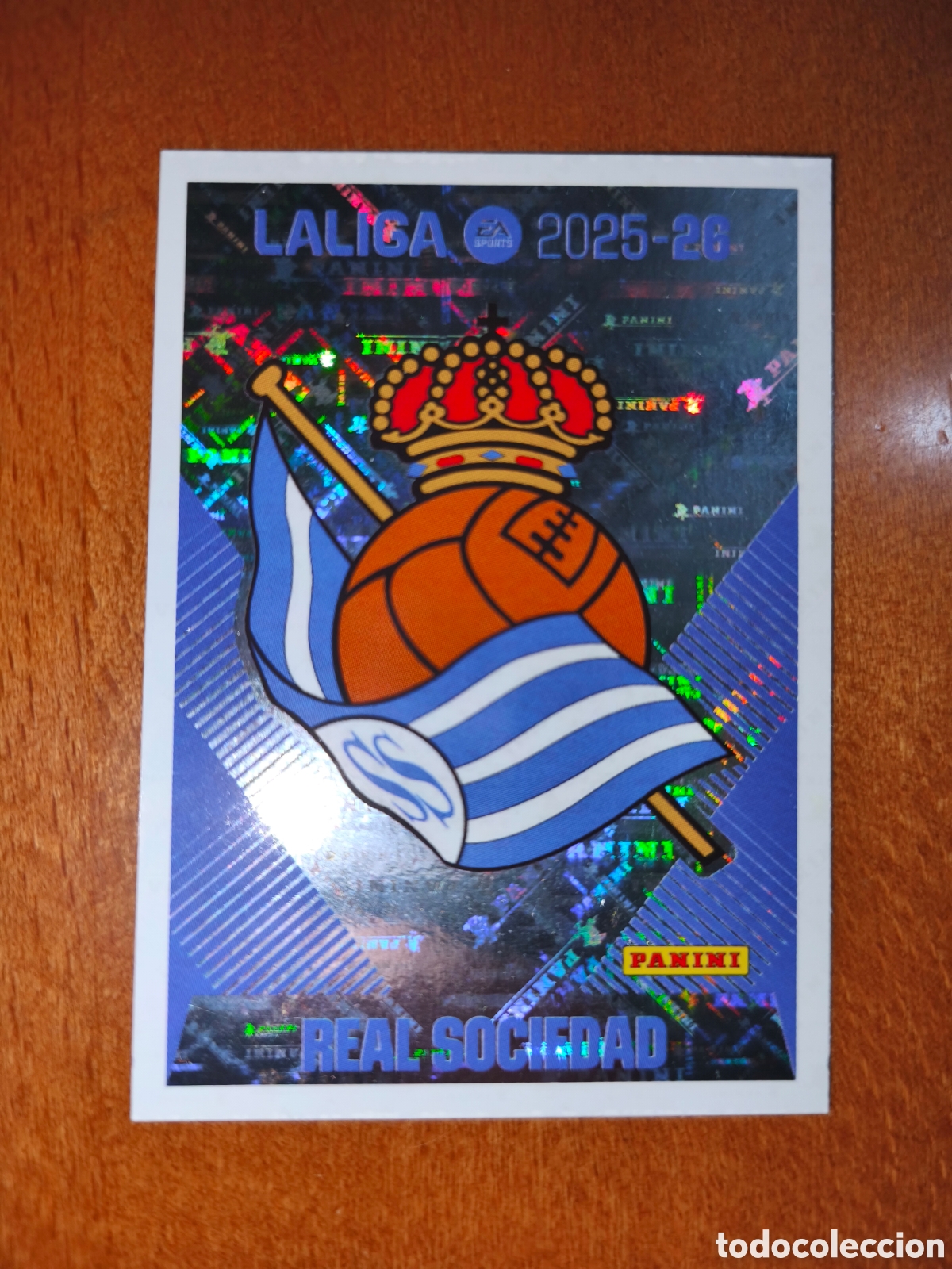Fu&szlig;ball-Sticker: Escudo Real Sociedad n&deg;1 liga este 25/26