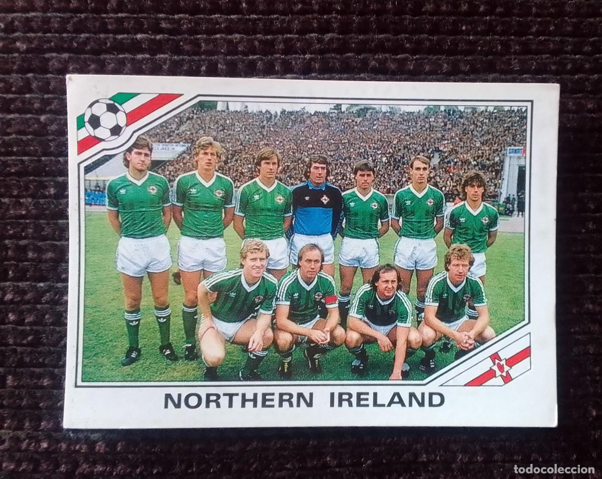Cromos de f&uacute;tbol: CROMO MEXICO 86. 275. NORTHERN IRELAND. PANINI.