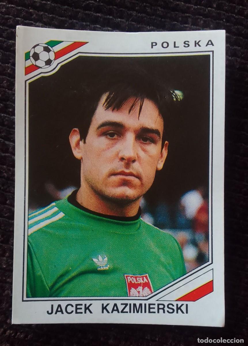Figurine di Calcio: CROMO MEXICO 86. KAZIMIERSKI. 381. POLSKA. PANINI.