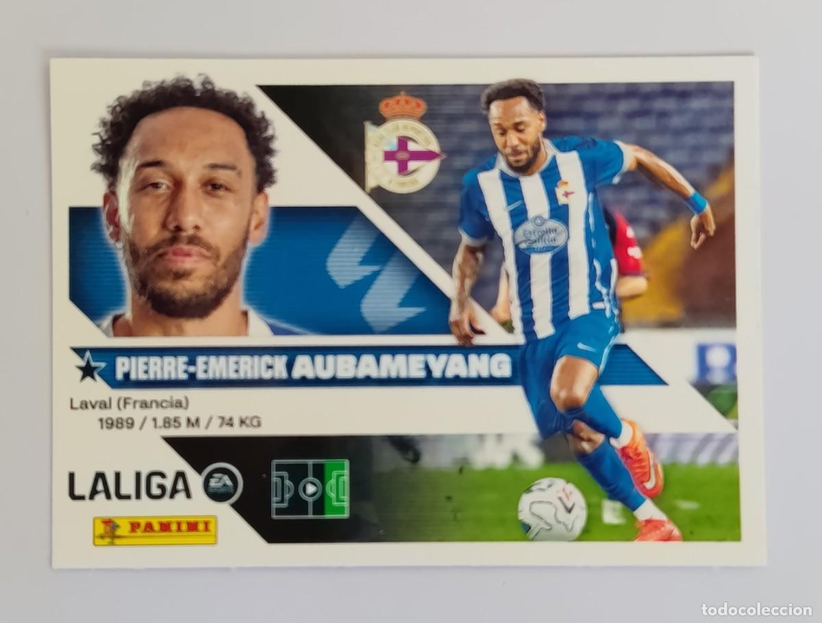 Cromos de f&uacute;tbol: Liga este 26/27 - Aubameyang - N&deg; 12 - RC Deportivo - ( Fichajes s)