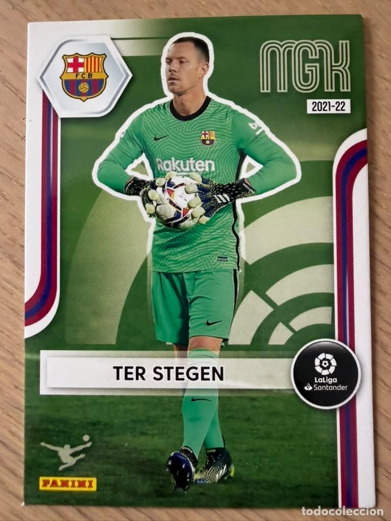 Cromos de f&uacute;tbol: 56 TER STEGEN BARCELONA 21 22 2021 2022 LIGA SANTANDER PANINI MEGACRAKS MGK CARD