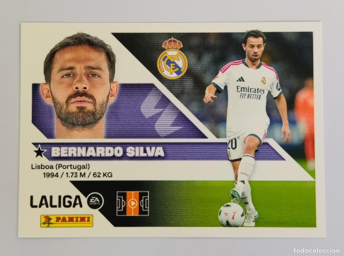 Cromos de f&uacute;tbol: Liga este 26/27 - Bernardo Silva - N&deg; 21 - R Madrid - ( Fichajes s)