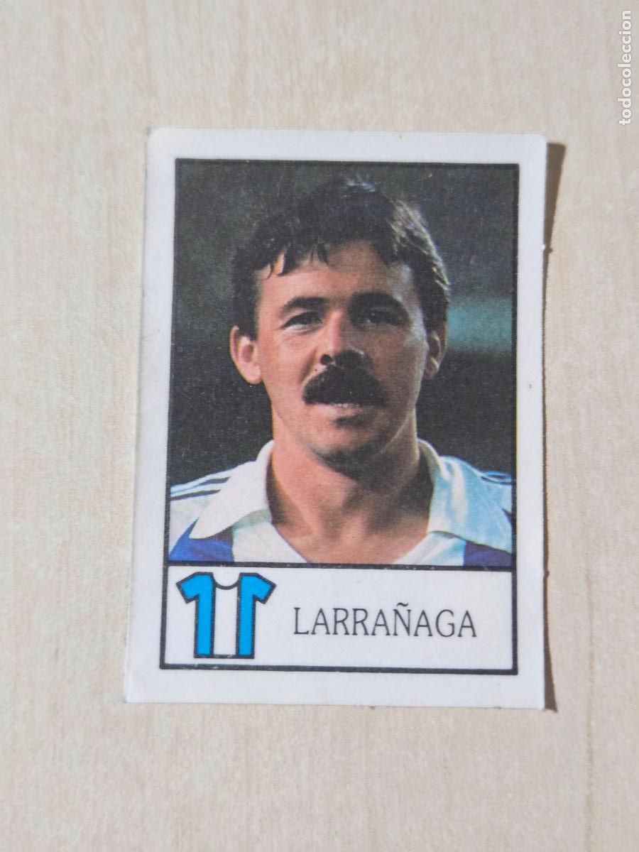 Cromos de f&uacute;tbol: BOLLY F&Uacute;TBOL BOLLYCAO LIGA 87 88 1987 1988 - 233 LARRA&Ntilde;AGA - NUNCA PEGADO