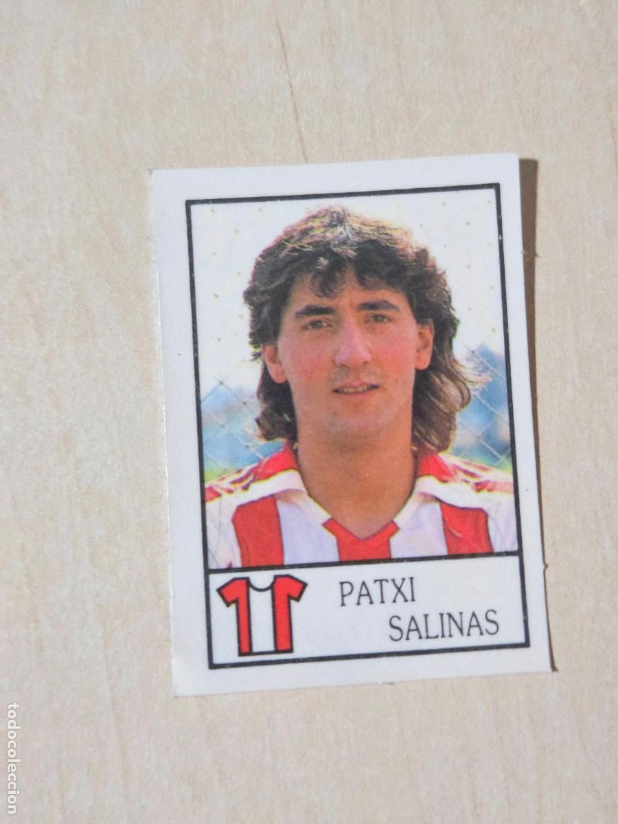 Figurine di Calcio: BOLLY F&Uacute;TBOL BOLLYCAO LIGA 87 88 1987 1988 - 5 PATXI SALINAS - NUNCA PEGADO