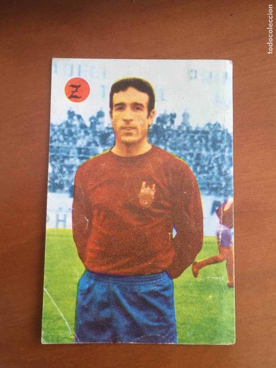 Cromos de Futebol: calleja pontevedra CROMO CAMPEONATOS NACIONALES N&ordm; 90 FUTBOL CHOCOLATES ZAHOR 1968 1969