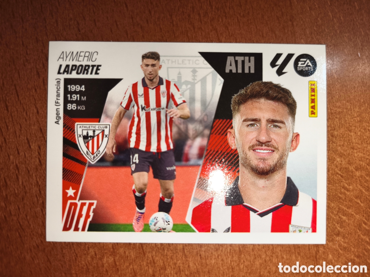 Fu&szlig;ball-Sticker: Laporte fichaje n&deg;66 liga este 25/26 Athletic Club