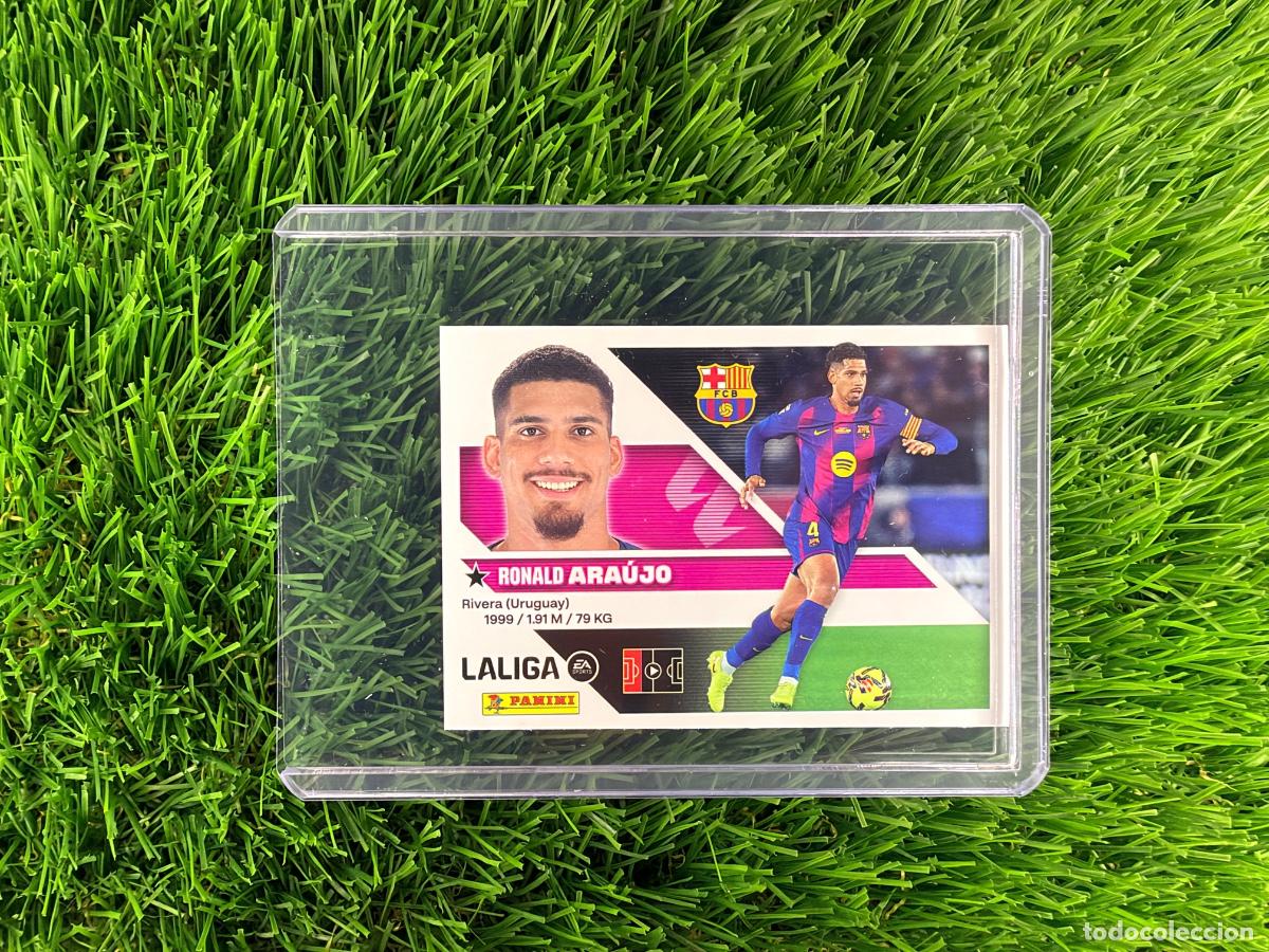 Fu&szlig;ball-Sticker: N&ordm; 6A Ara&uacute;jo FC Barcelona Liga Este 26 27