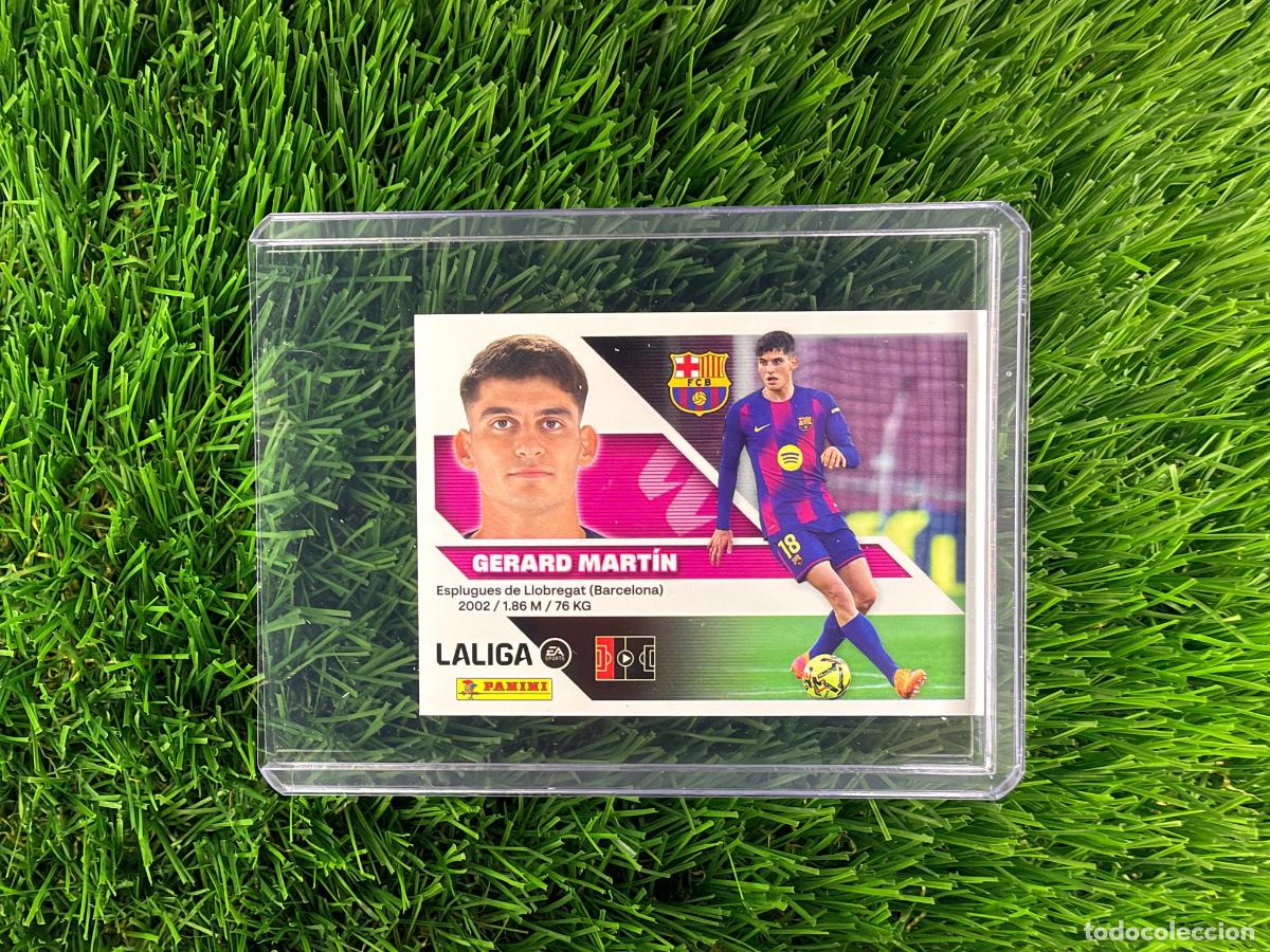 Fu&szlig;ball-Sticker: N&ordm; 8 Gerard Mart&iacute;n FC Barcelona Liga Este 26 27