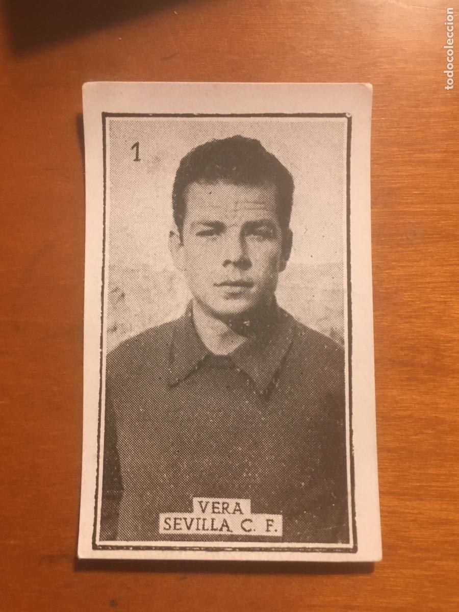 Cromos de Futebol: vera sevilla futbol primera division graficas brasil 1956 1957 56 57 nunca pegado
