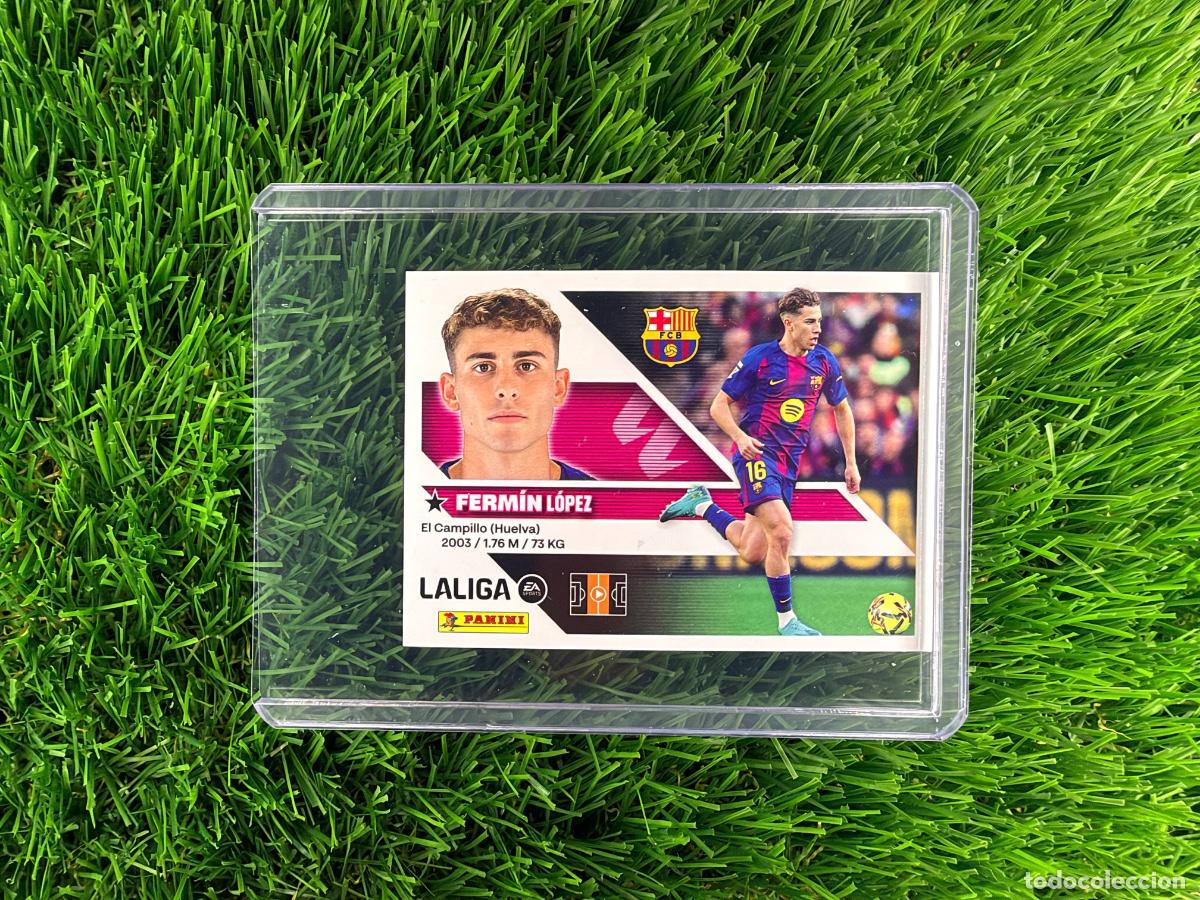 Cromos de f&uacute;tbol: N&ordm; 16 Ferm&iacute;n FC Barcelona Liga Este 26 27