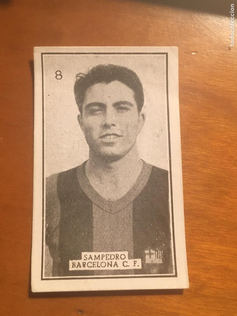 Cromos de Futebol: sampedro barcelona futbol primera division graficas brasil 1956 1957 56 57