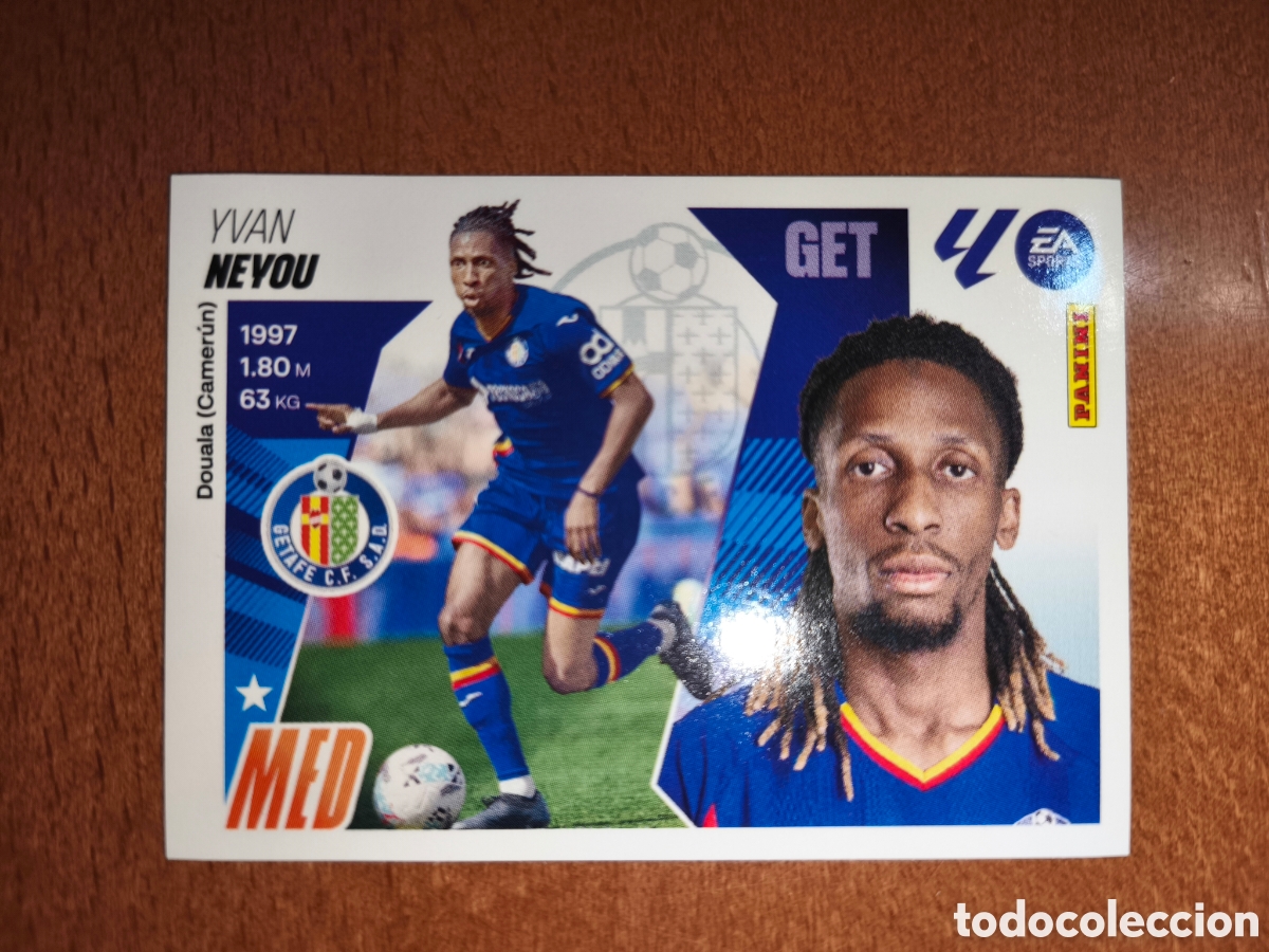 Cromos de f&uacute;tbol: Neyou coloca n&deg;13 Bis liga este 25/26 Getafe