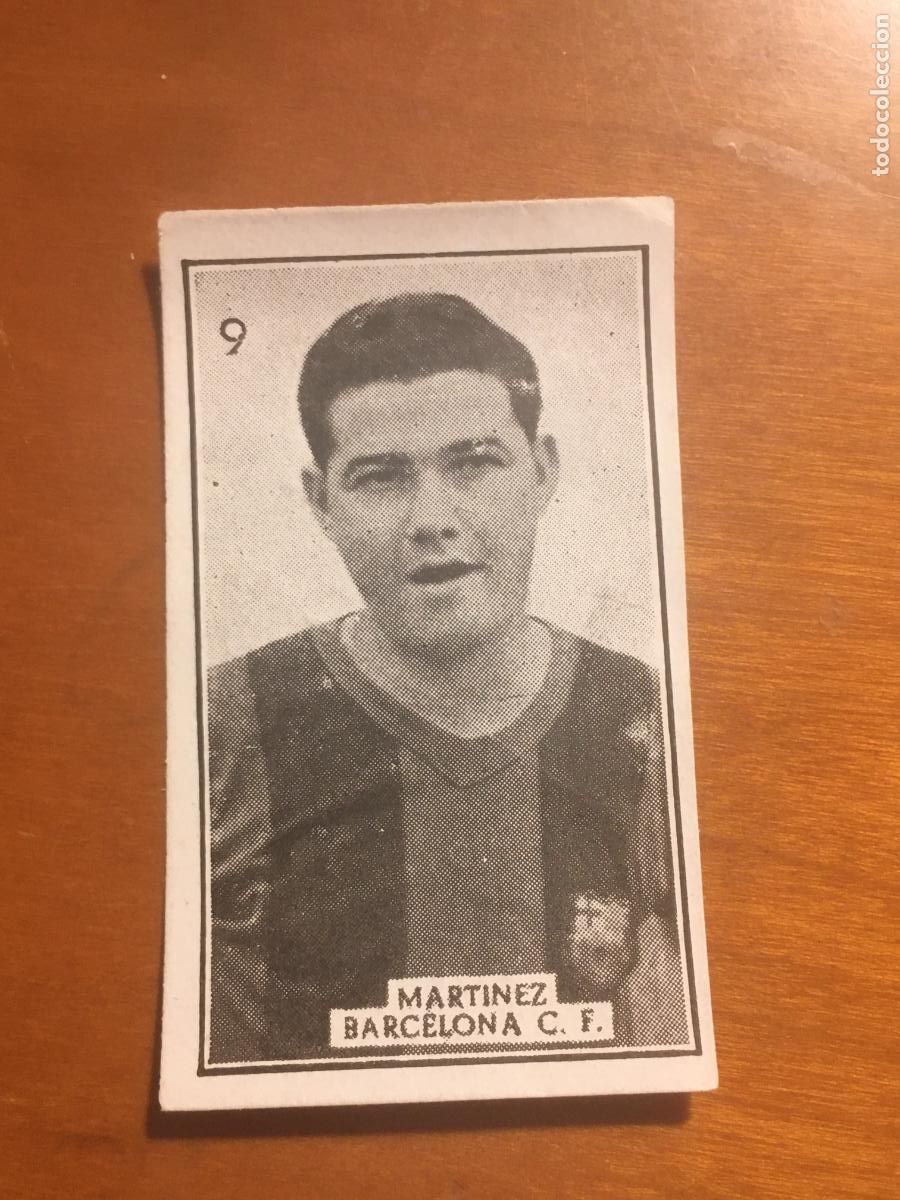 Cromos de Futebol: martinez barcelona futbol primera division graficas brasil 1956 1957 56 57