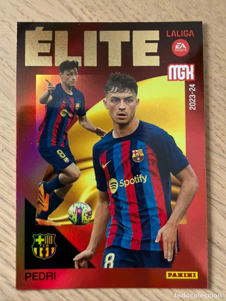 Cartes &agrave; collectionner de Football: 13 PEDRI ELITE BARCELONA 23 24 2023 2024 LIGA EA SPORT PANINI MEGACRACKS MGK CARD
