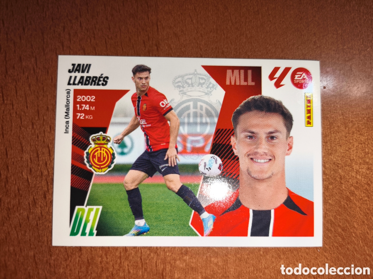 Cartes &agrave; collectionner de Football: Javi Llabres coloca n&deg;17 Bis liga este 25/26 Real Mallorca