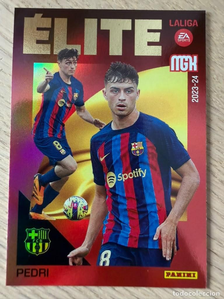 Cromos de f&uacute;tbol: 13 PEDRI ELITE BARCELONA 23 24 2023 2024 LIGA EA SPORT PANINI MEGACRAKS MGK CARD