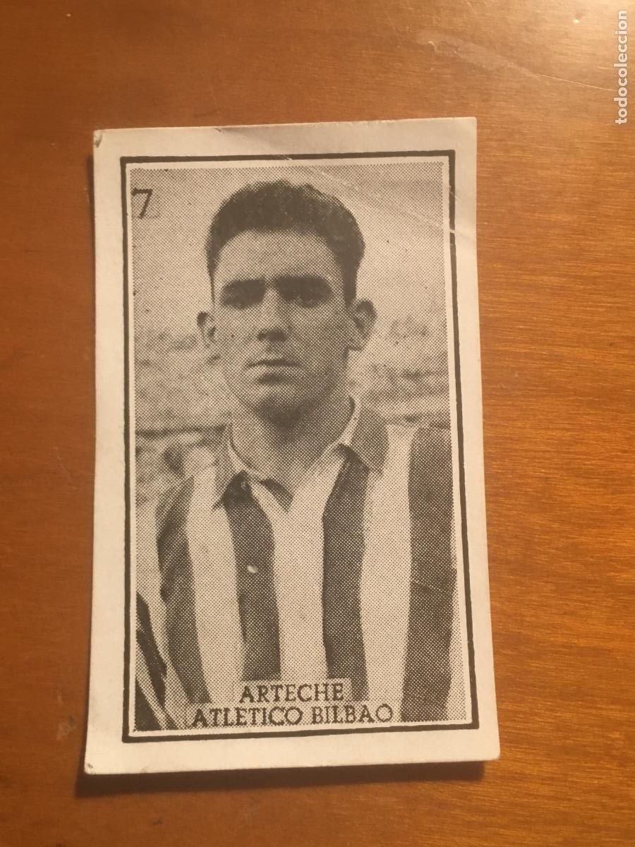 Cromos de f&uacute;tbol: arteche athetic bilbao futbol primera division graficas brasil 1956 1957 56 57 nunca pegado