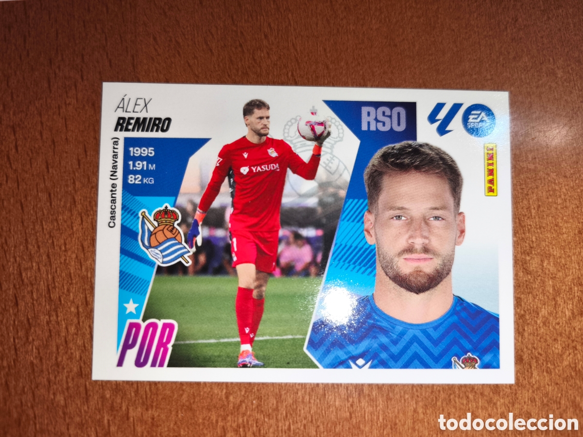 Cromos de f&uacute;tbol: Remiro n&deg;3 liga este 25/26 Real Sociedad