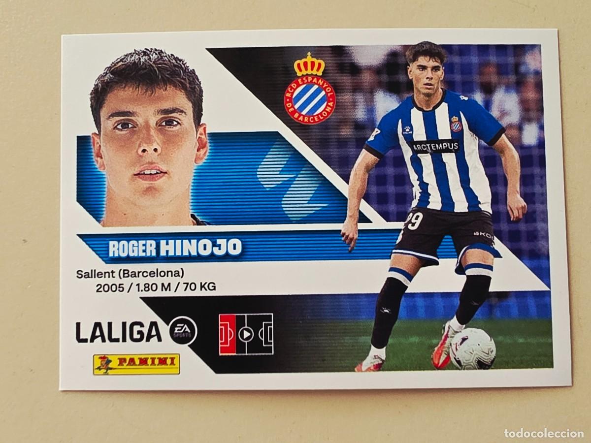 Cromos de f&uacute;tbol: 9 BIS Roger Hinojo, Coloca, RCD Espanyol, Panini Ediciones Liga Este 2026 2027 sin pegar