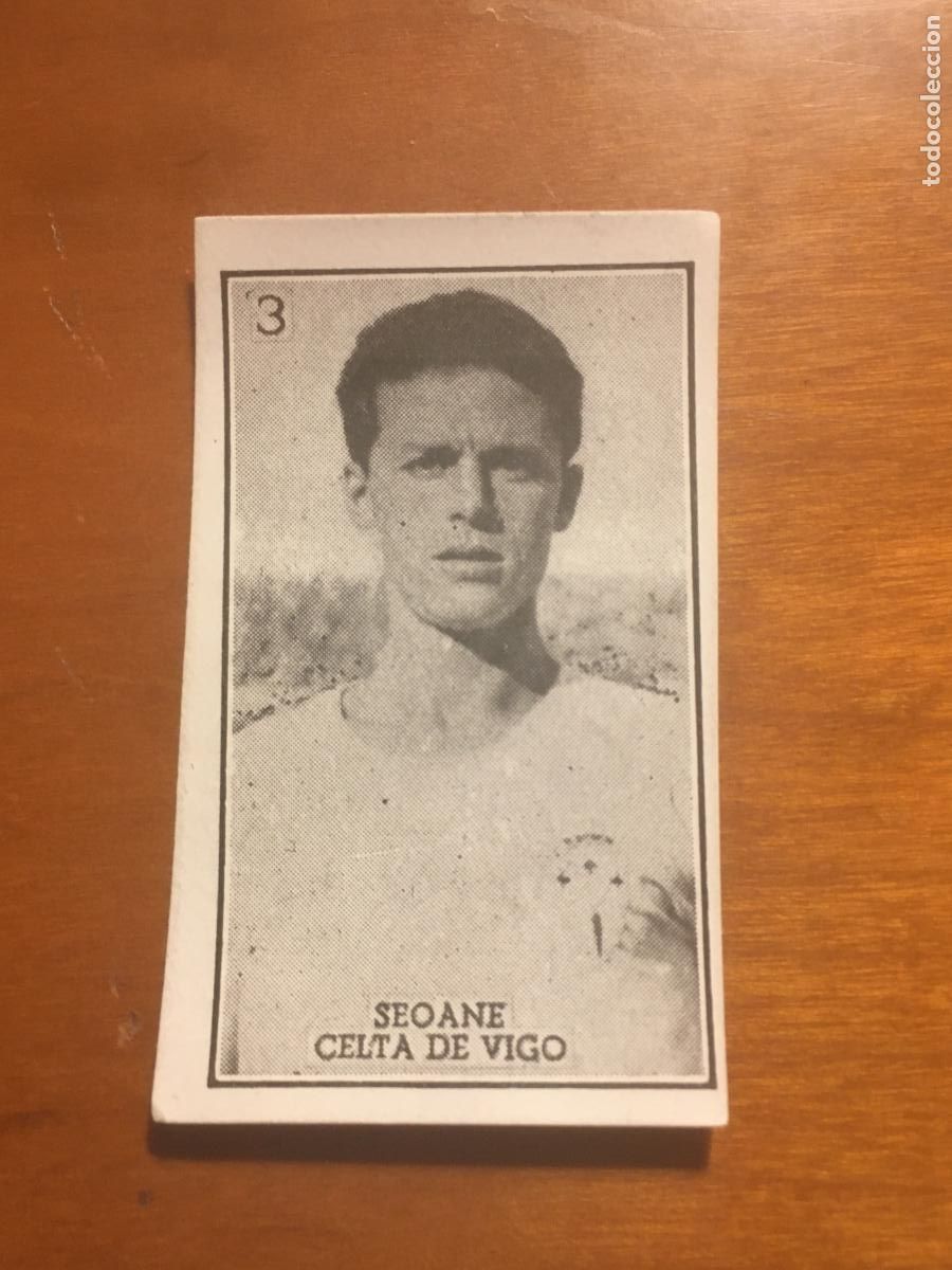 Cromos de f&uacute;tbol: seoane celta vigo futbol primera division graficas brasil 1956 1957 56 57 nunca pegado
