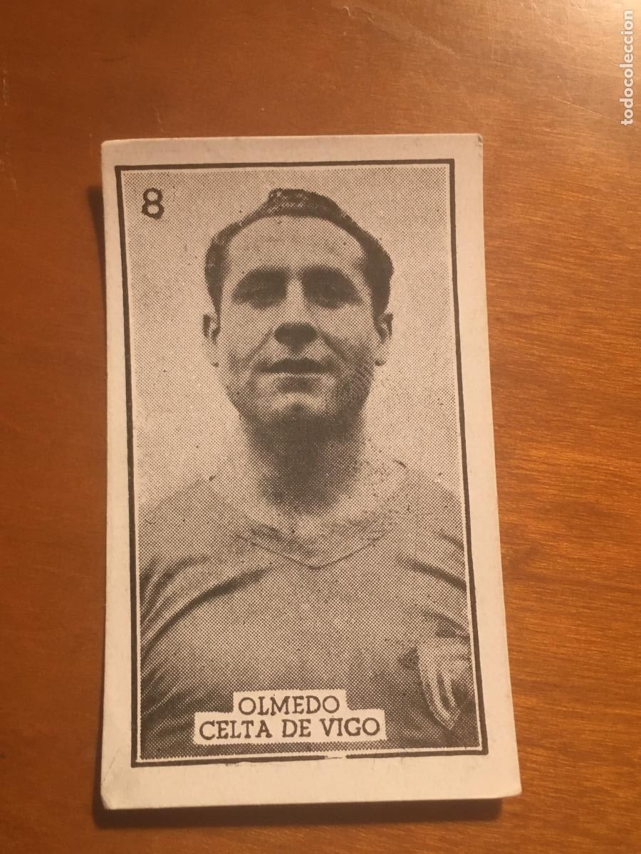 Cromos de f&uacute;tbol: olmedo celta vigo futbol primera division graficas brasil 1956 1957 56 57 nunca pegado