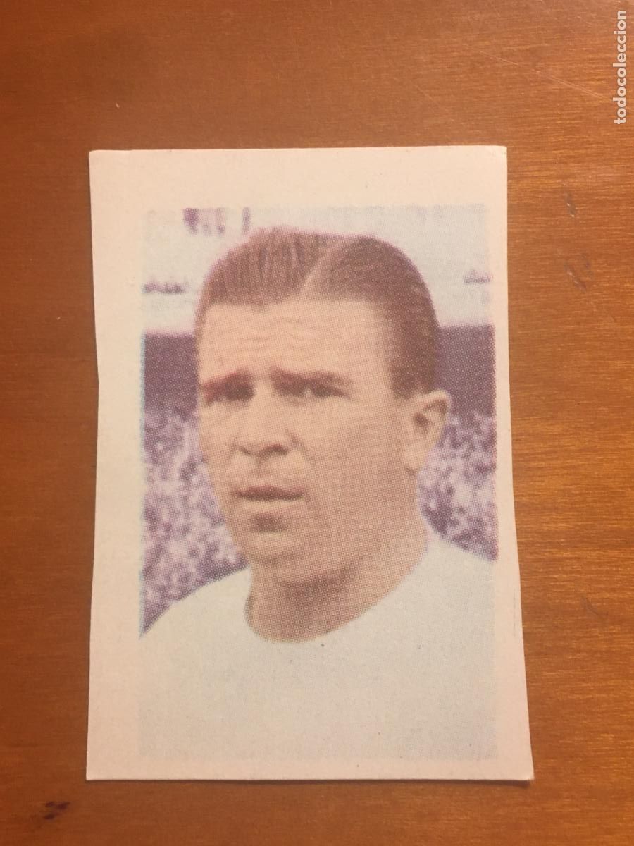 Cromos de f&uacute;tbol: ruskas real madrid cromo n&ordm; 132 nunca pegado campeonatos nacionales 1964 ruiz romero nunca pegado