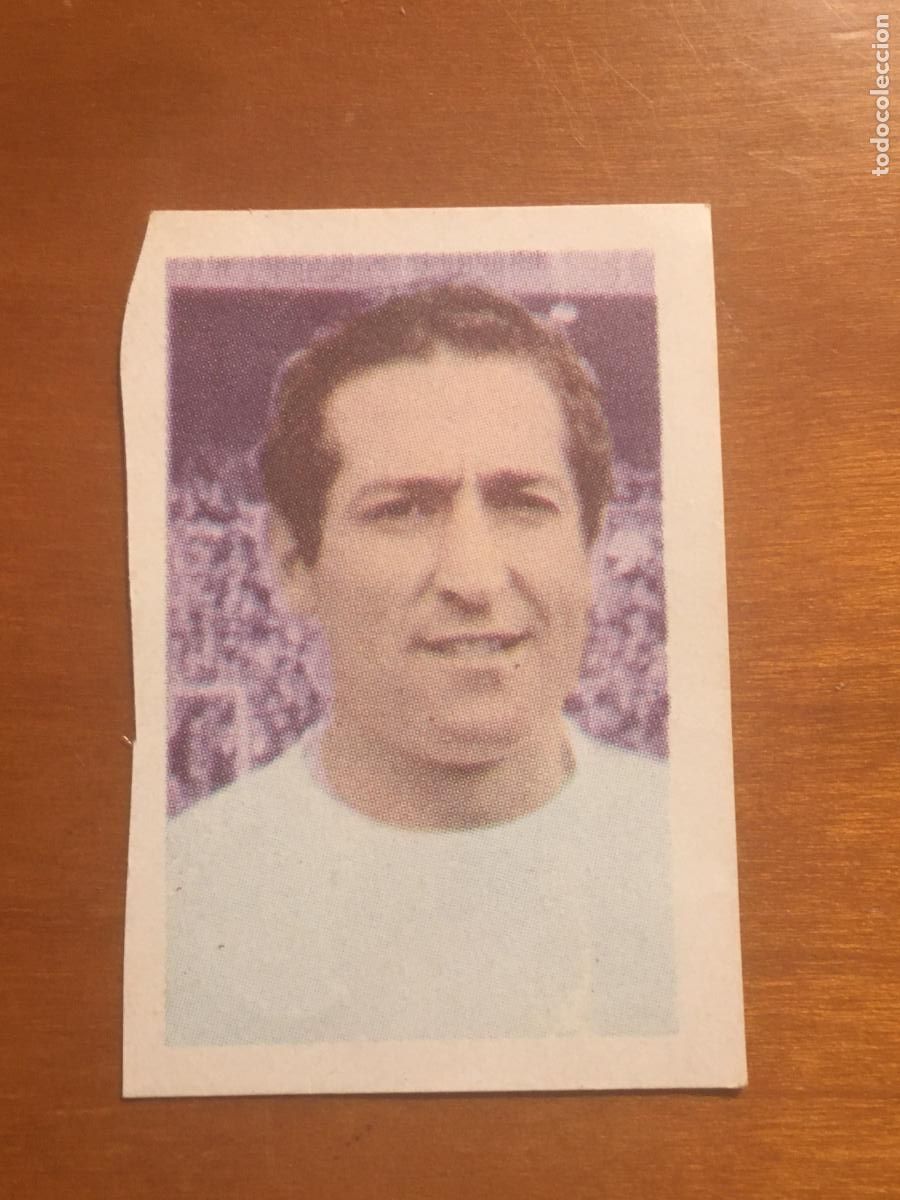 Cromos de f&uacute;tbol: gento real madrid cromo n&ordm; 133 nunca pegado campeonatos nacionales 1964 ruiz romero nunca pegado