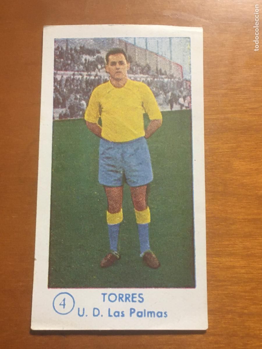 Cromos de Futebol: torres las palmas cromo campeonato futbol 1957 1958 graficas bachende nunca pegado