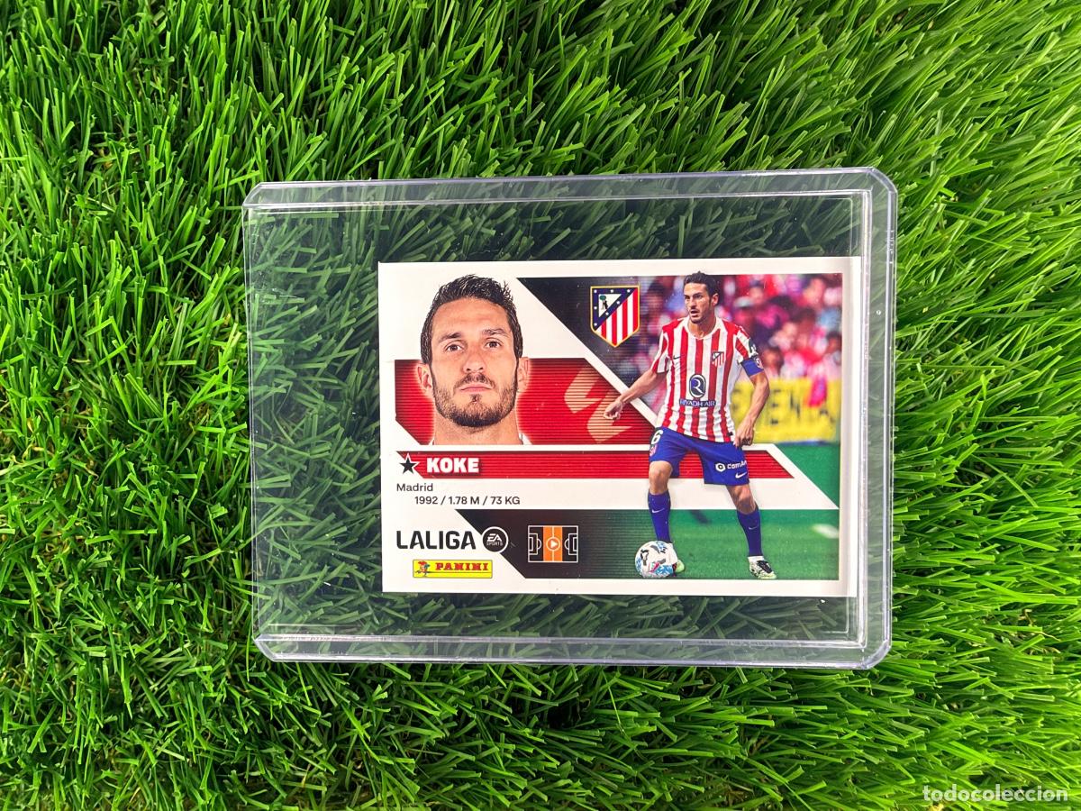 Fu&szlig;ball-Sticker: N&ordm; 11 Koke Atl&eacute;tico de Madrid Liga Este 26 27