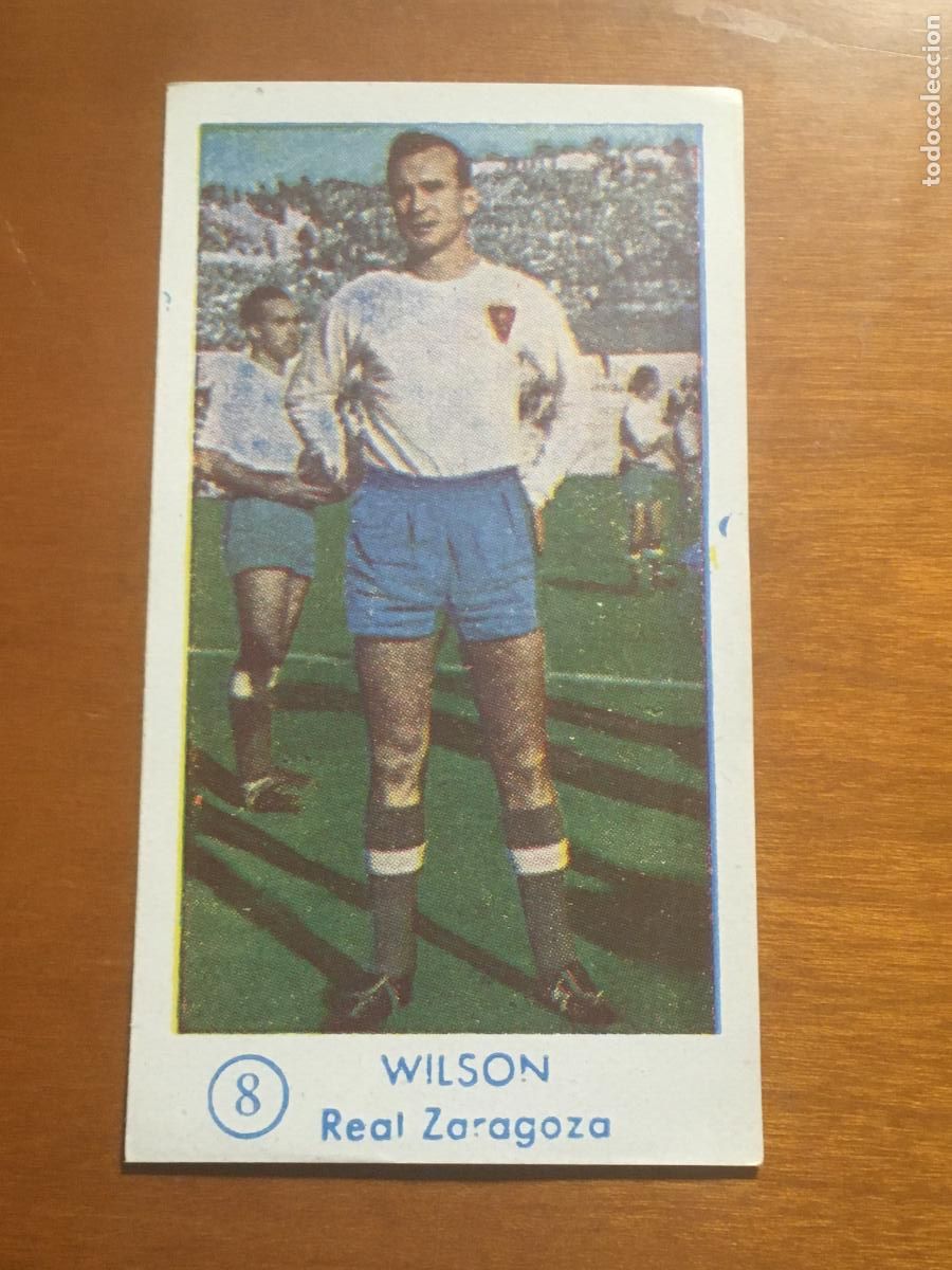 Cromos de Futebol: wilson zaragoza cromo campeonato futbol 1957 1958 graficas bachende nunca pegado