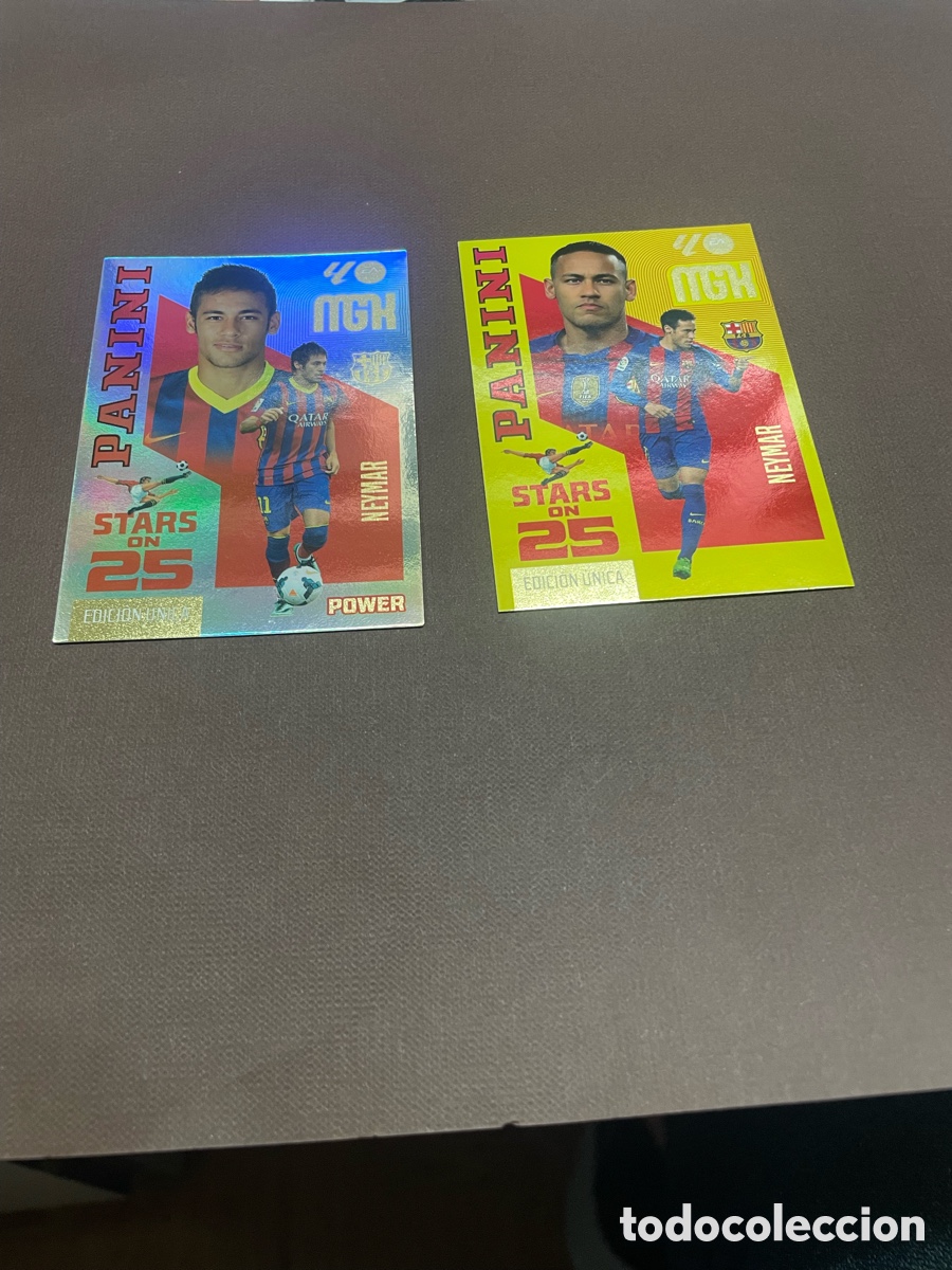 Cromos de f&uacute;tbol: Megacracks 2026/27 Neymar Star On 25 Power y Normal 446
