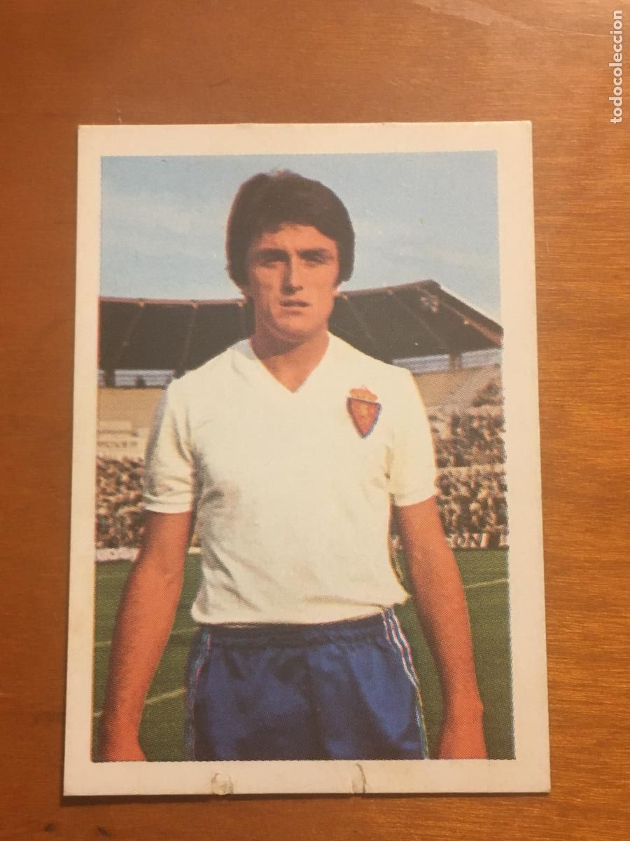Cromos de f&uacute;tbol: antich antic zaragoza cromo n&ordm; 168 campeonato liga 1978 1979 78 79 fher nunca pegado