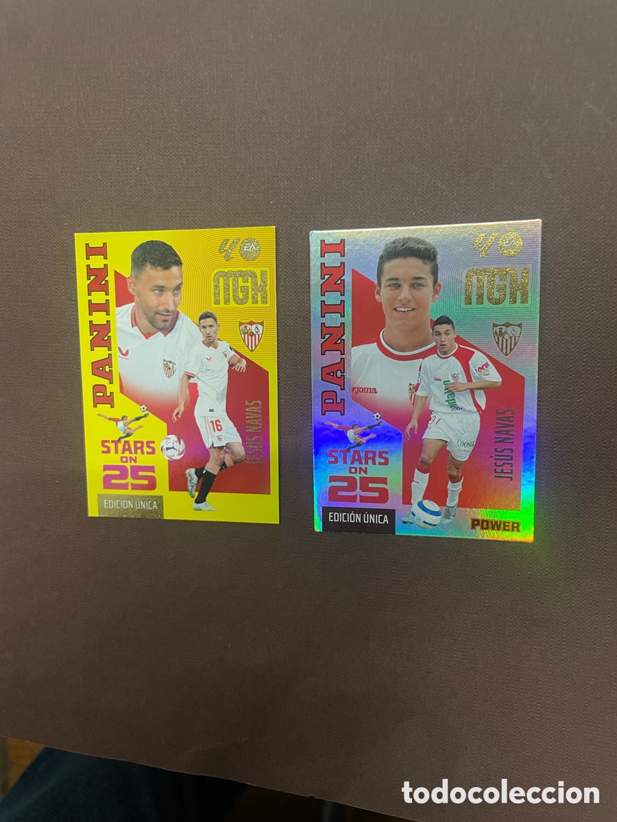 Cromos de f&uacute;tbol: Megacracks 2026/27 Jesus Navas StarOn 25 Power y Normal 437
