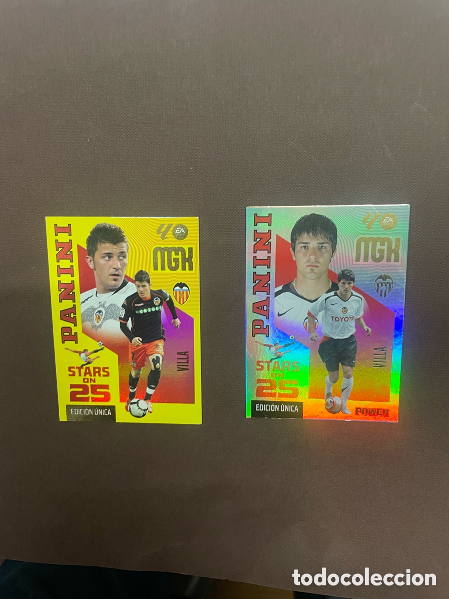 Cromos de f&uacute;tbol: Megacracks 2026/27 David Villa Stars One 25 Power Y Normal 435