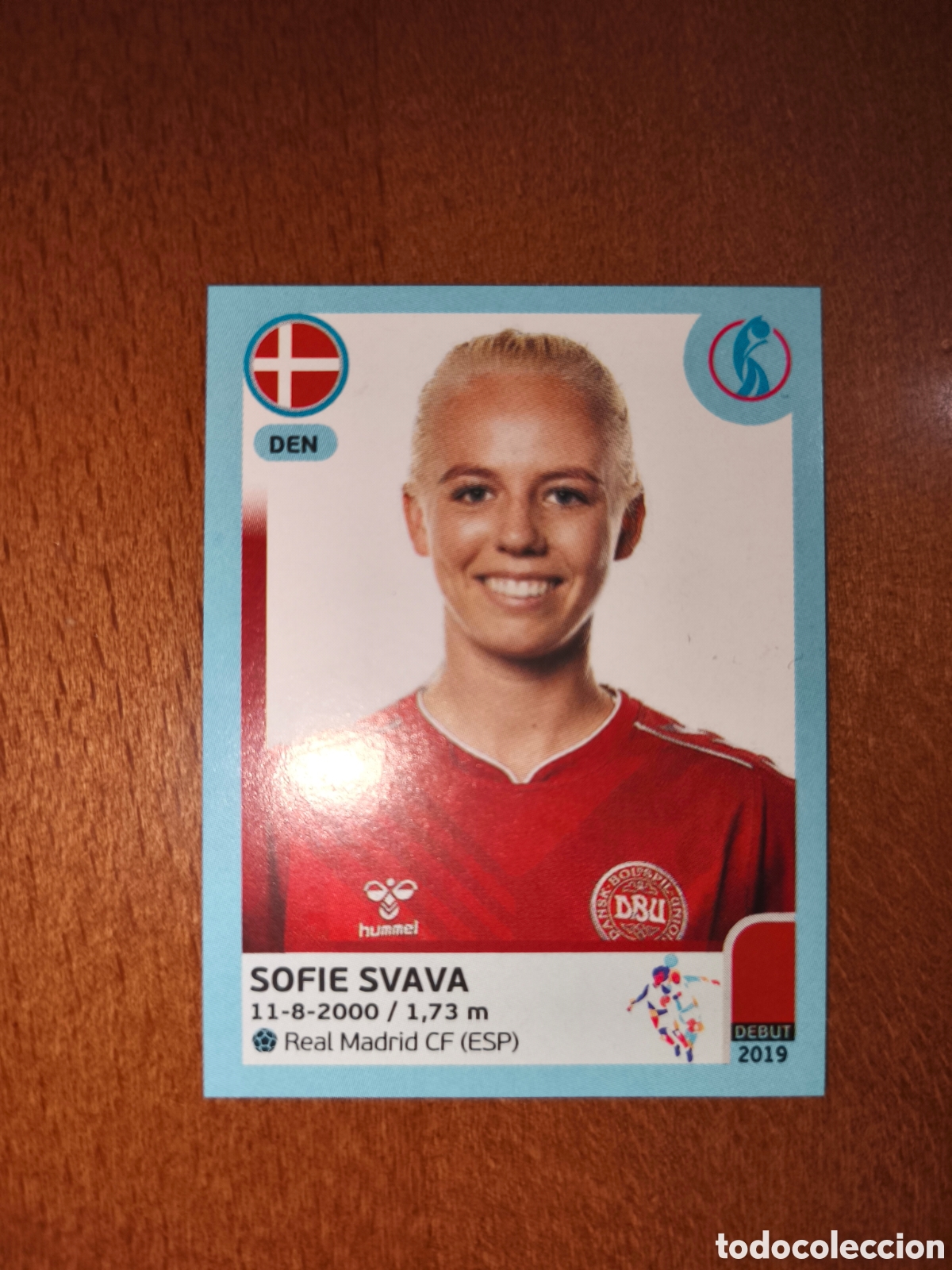 Cromos de f&uacute;tbol: Sofie Svava n&deg;142 Uefa Women's Euro 2022 Dinamarca