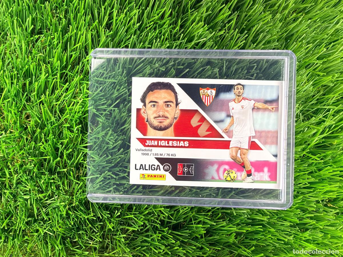 Cromos de f&uacute;tbol: N&ordm; 6BIS Iglesias Coloca Sevilla FC Liga Este 26 27