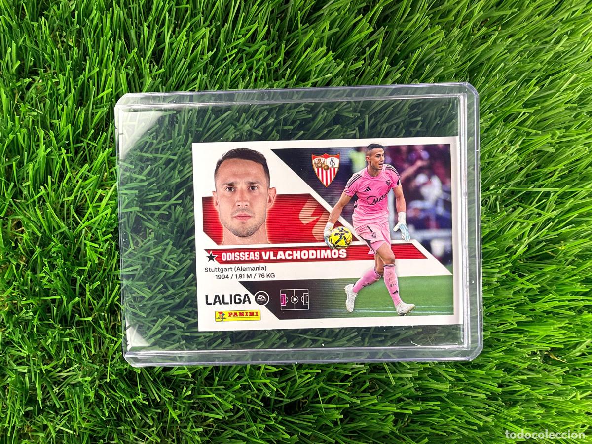 Cromos de f&uacute;tbol: N&ordm; 3 Vlachodimos Sevilla FC Liga Este 26 27