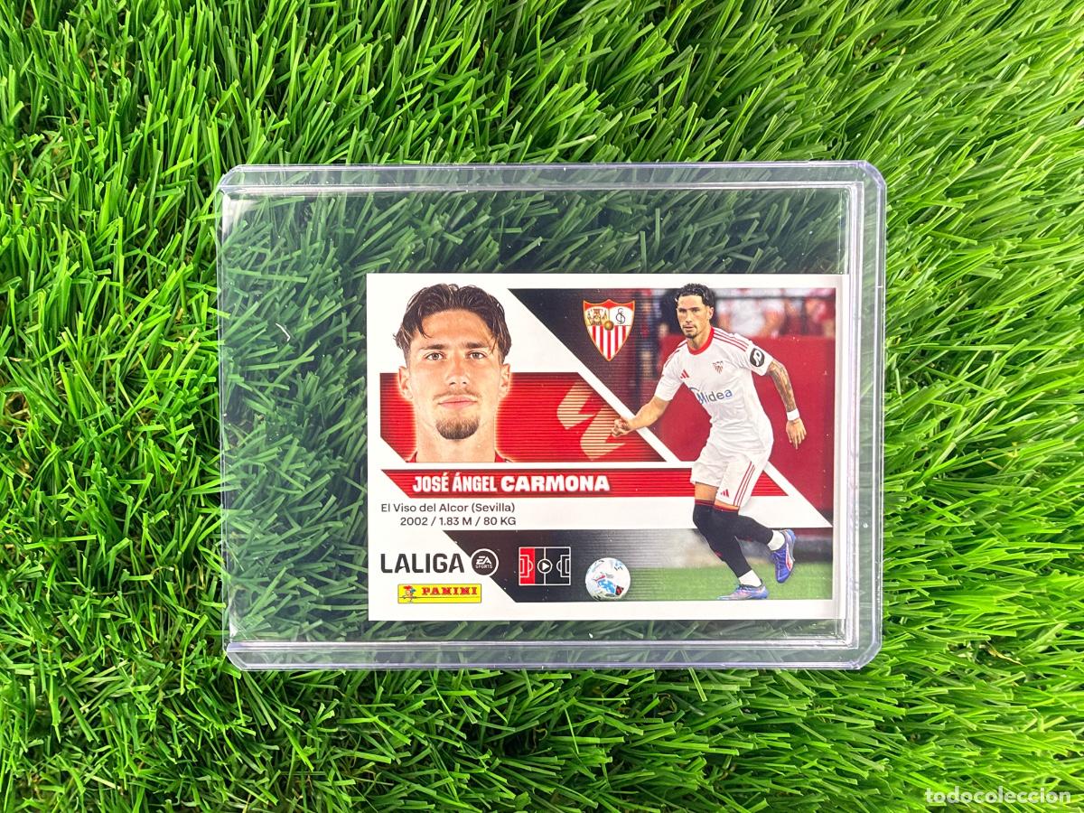 Cromos de f&uacute;tbol: N&ordm; 5 Carmona Sevilla FC Liga Este 26 27