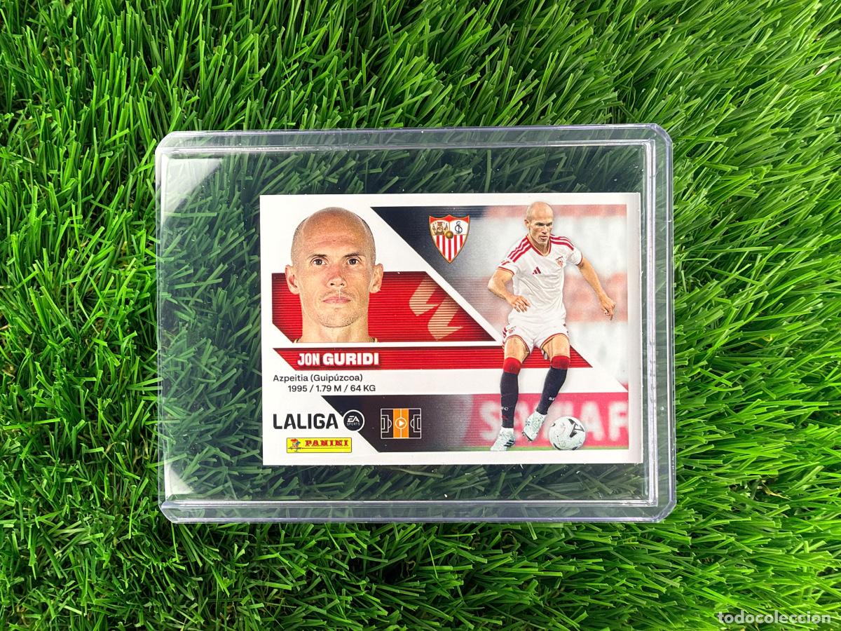 Cromos de f&uacute;tbol: N&ordm; 13 Guridi Sevilla FC Liga Este 26 27