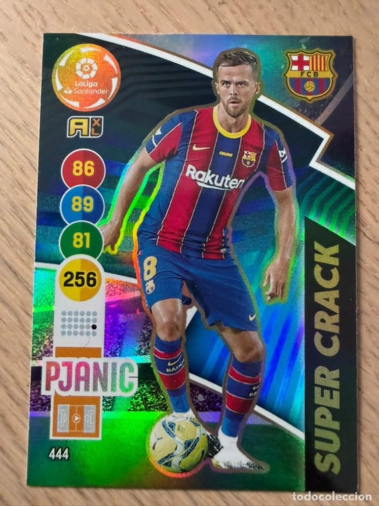 Cromos de f&uacute;tbol: 444 PJANIC SUPER CRACK BARCELONA 20 21 2020 2021 LIGA SANTANDER PANINI ADRENALYN XL CARD