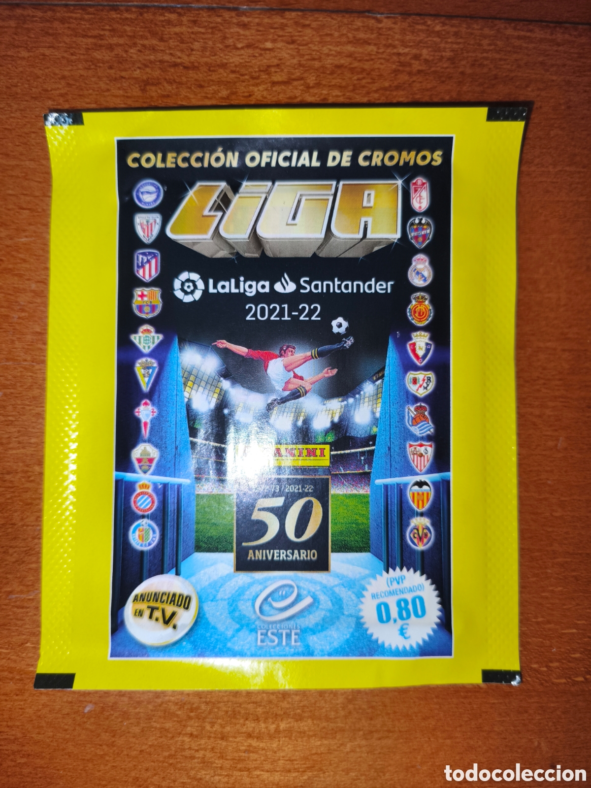 Football Stickers: Sobre sin abrir liga este 21/22 Panini